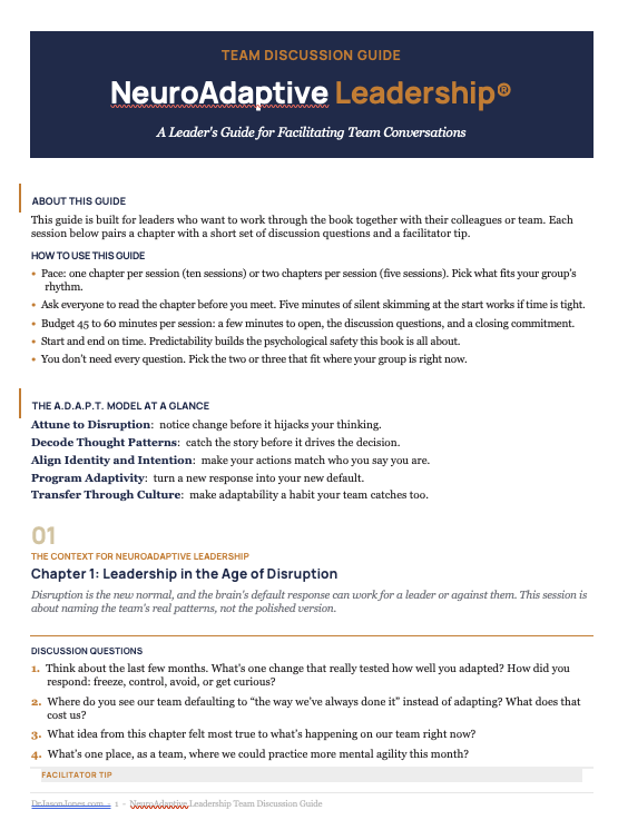 NAL Team Discussion Guide cover